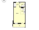 1-к. квартира, 51,7&nbsp;м²