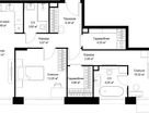 2-к. квартира, 83 м²