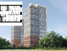 1-к. квартира, 29,4&nbsp;м²