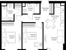 2-к. квартира, 59&nbsp;м²