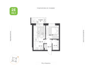 2-к. квартира, 42&nbsp;м²