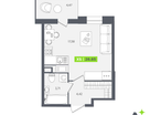 Студия, 26 м²