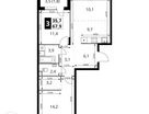 3-к. квартира, 67&nbsp;м²