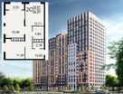 2-к. квартира, 59,5&nbsp;м²