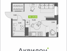 Студия, 24&nbsp;м²