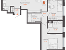3-к. квартира, 71&nbsp;м²