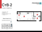 Студия, 24&nbsp;м²