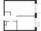 1-к. квартира, 37&nbsp;м²