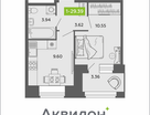 1-к. квартира, 29 м²