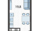 Студия, 26,3 м²