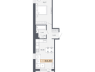 Студия, 44&nbsp;м²