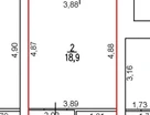 Студия, 28,1&nbsp;м²