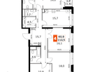 4-к. квартира, 110&nbsp;м²
