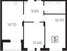 3-к. квартира, 66,1&nbsp;м²