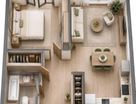 1-к. квартира, 36,3&nbsp;м²