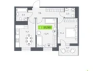 2-к. квартира, 51&nbsp;м²