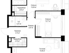 2-к. квартира, 69 м²