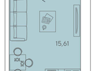 Студия, 24&nbsp;м²