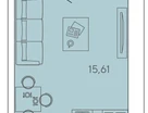 Студия, 24&nbsp;м²