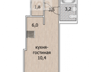 Студия, 24,9&nbsp;м²