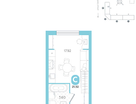 Студия, 21&nbsp;м²