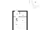 Студия, 31&nbsp;м²