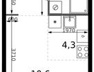 Студия, 23&nbsp;м²