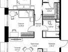 2-к. квартира, 68 м²