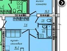 3-к. квартира, 59,1&nbsp;м²