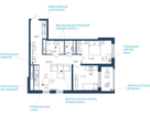 2-к. квартира, 70,8&nbsp;м²