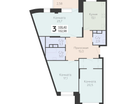 3-к. квартира, 102&nbsp;м²