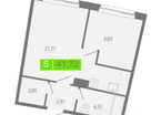 Студия, 41&nbsp;м²