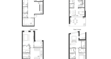 4-к. квартира, 428 м²