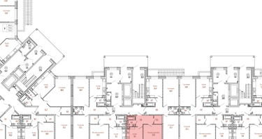 2-к. квартира, 61&nbsp;м²