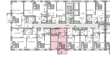1-к. квартира, 37 м²