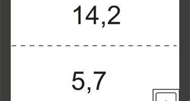 Студия, 27 м²