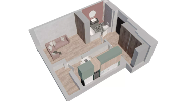 1-к. квартира, 33&nbsp;м²