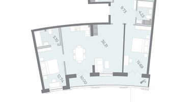 4-к. квартира, 123&nbsp;м²