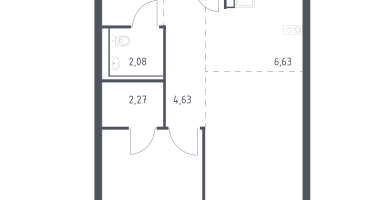 Студия, 48&nbsp;м²
