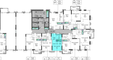 Студия, 23&nbsp;м²