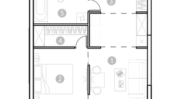 2-к. квартира, 37&nbsp;м²