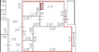 1-к. квартира, 36,9&nbsp;м²