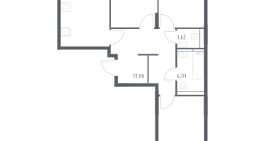 3-к. квартира, 76&nbsp;м²