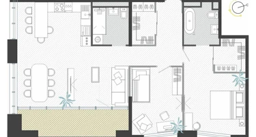 3-к. квартира, 92 м²