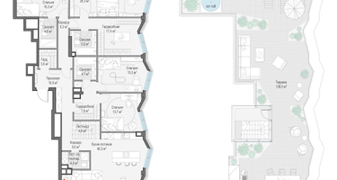 4-к. квартира, 190&nbsp;м²