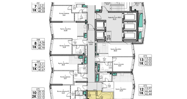 1-к. квартира, 33 м²