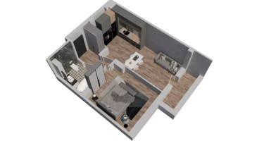 1-к. квартира, 37&nbsp;м²