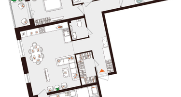 3-к. квартира, 103&nbsp;м²