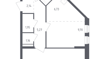 Студия, 50&nbsp;м²