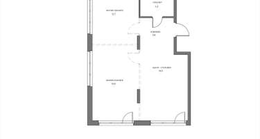 2-к. квартира, 58&nbsp;м²